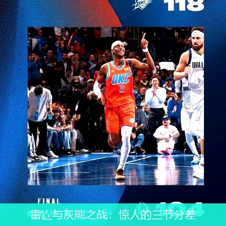 雷霆与灰熊之战：惊人的三节分差