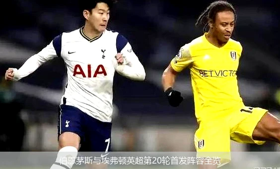 伯恩茅斯与埃弗顿英超第20轮首发阵容全览