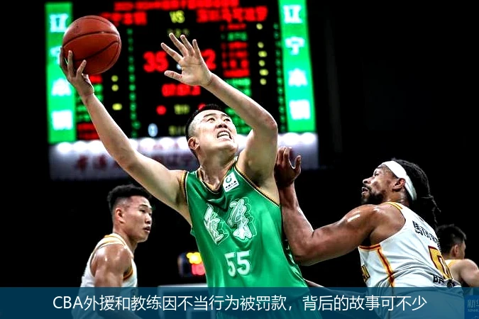 CBA外援和教练因不当行为被罚款，背后的故事可不少