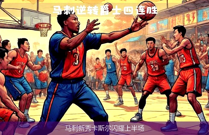 马刺新秀卡斯尔闪耀上半场