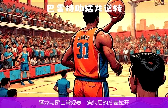 猛龙与爵士常规赛：焦灼后的分差拉开