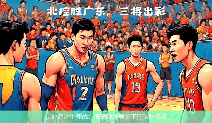 4月22日讯,京沪德比生死战：周琦缺阵悬念下的攻防博弈